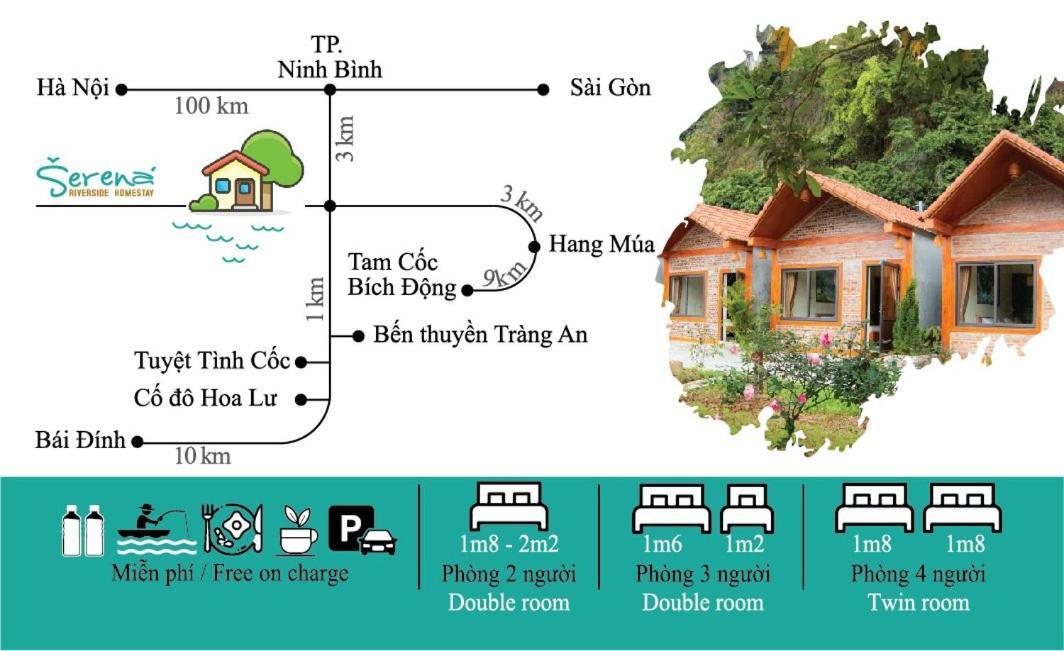 Serena Riverside - Trang An * Ninh Binh